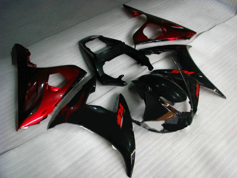 Набор обтекателей для мотоцикла YAMAHA YZFR6 03 04 05 YZF R6 YZF600 2003 2004 2005 ABS Горячий красный