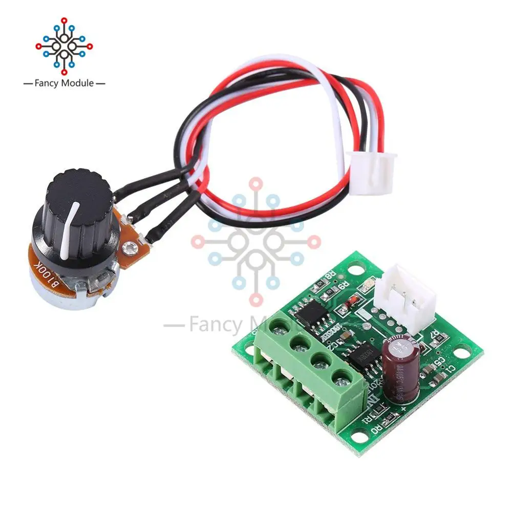 PWM DC от 1 8 в до 3 5 В 6 12 15 2 А регулятор скорости двигателя автоматический модуль