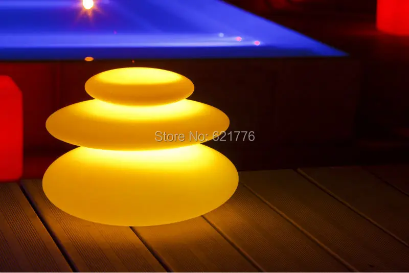 4 шт./лот tortuous Форма led zen роликовая лампа Водонепроницаемая ударопрочная