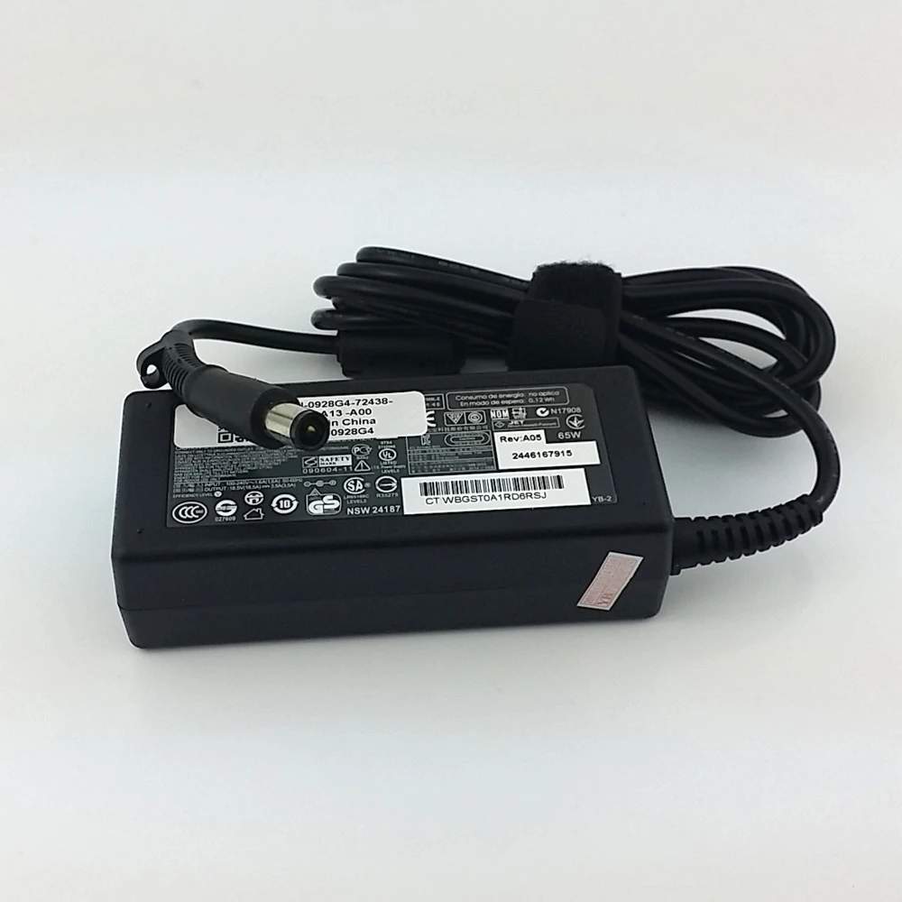 Genuine Original 65W Power Supply Battery Charger AC Adapter for HP G60-647NR G62-325CA G72-B57CL G50-101XX | Компьютеры и офис