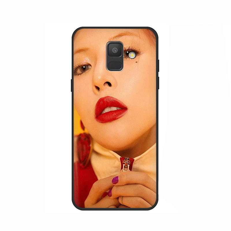 B8 HyunA Ким Мягкий силиконовый чехол для телефона для samsung GaLaxy A3 A5 A6 A7 A8 A9 A10 A30 A40 A50 A70 J6 - Цвет: B8