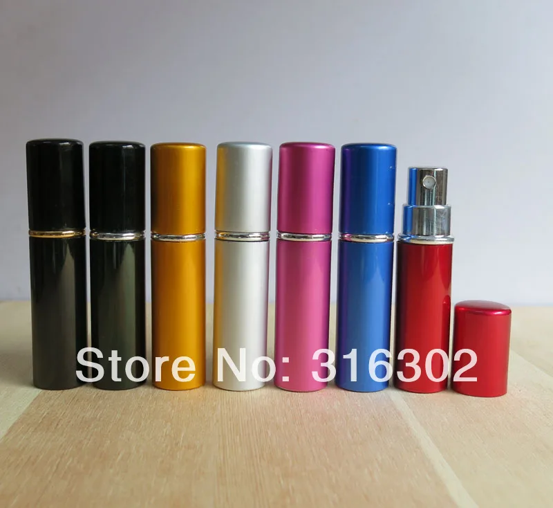 20x10 мл Алюминий Refillabe Духи Bottle10CC спрей духи распылитель 1/3oz Стекло бутылочка с духами, аромат