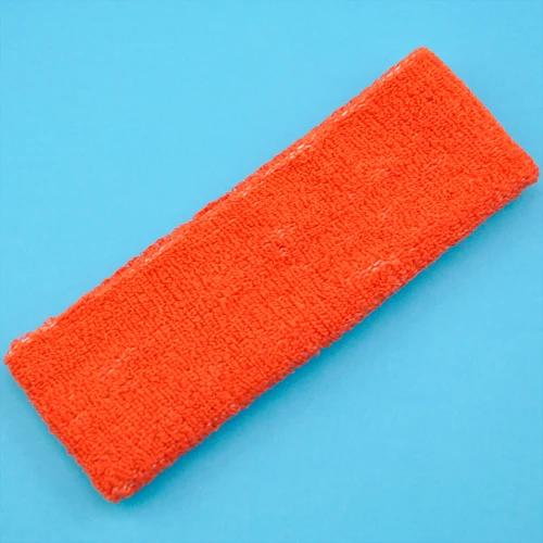 Неоновая повязка от пота на голову и 2 браслета нарядное платье FUN RUN Orange|Поддержка