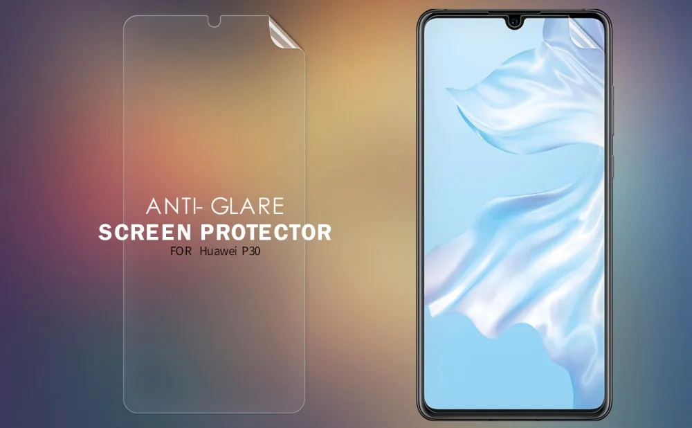 2 шт./лот Защита экрана для huawei P30 NILLKIN Антибликовая матовая защитная пленка для huawei P30 в розницу посылка