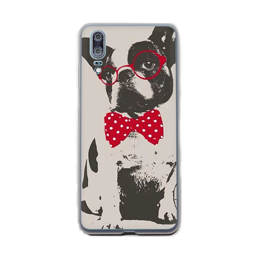 Мягкий ТПУ чехол Otters Holding Hands Мопс для Huawei P30 P8 P9 P10 P20 Lite Pro 2015 2016 2017 P