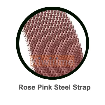 RosePink Steel Strap KIWITIME 42 мм силиконовый ремешок спортивный ремешок Миланский Браслет Нержавеющая сталь браслет, ремешок для наручных часов Часы SmartWatch IWO 8 9 Смарт Браслет для проверки сердечного ритма 6 2 3 - Цвет: RosePink Steel Strap