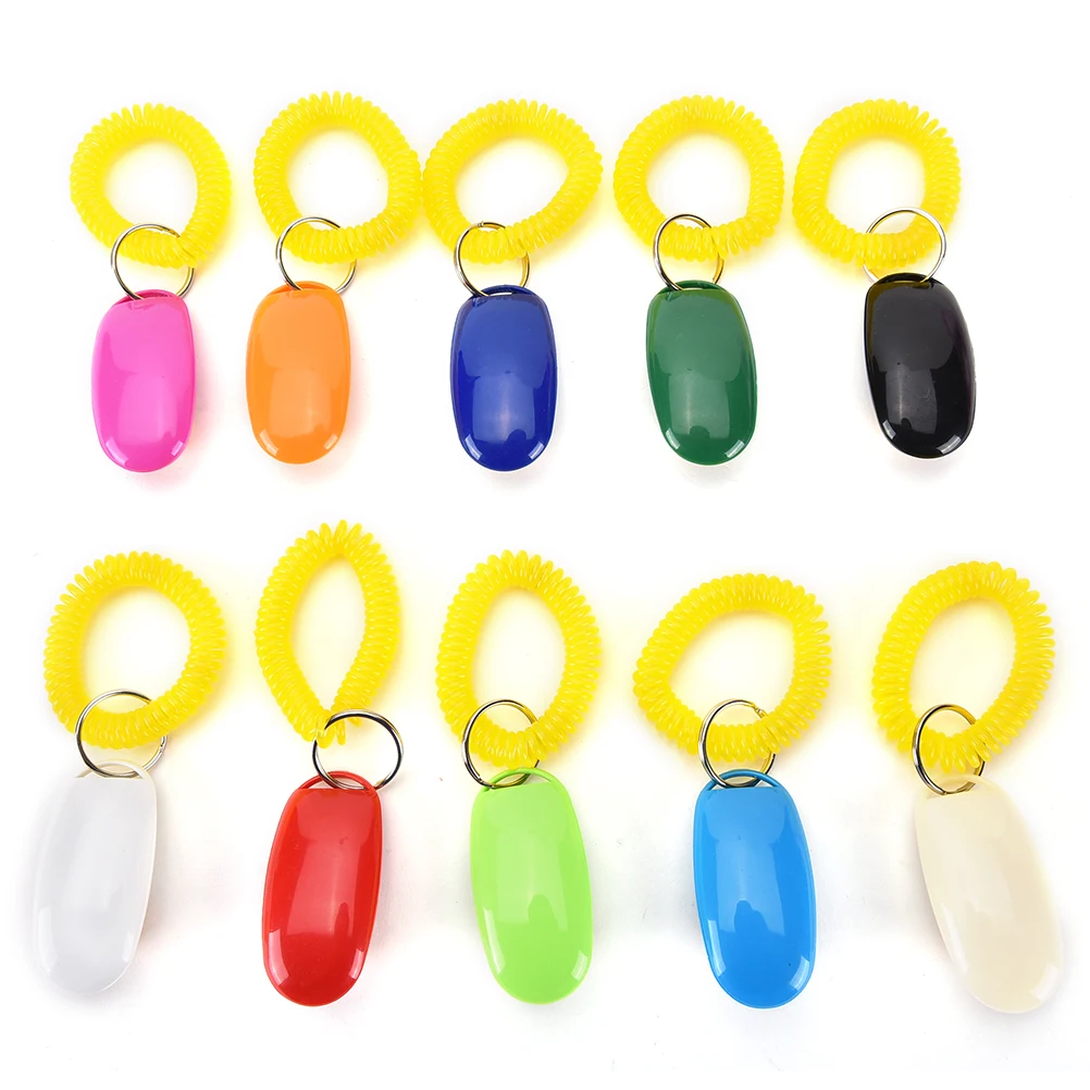 1 шт. ультразвуковые тренировки для собак свисток клик тренажер помощь 10