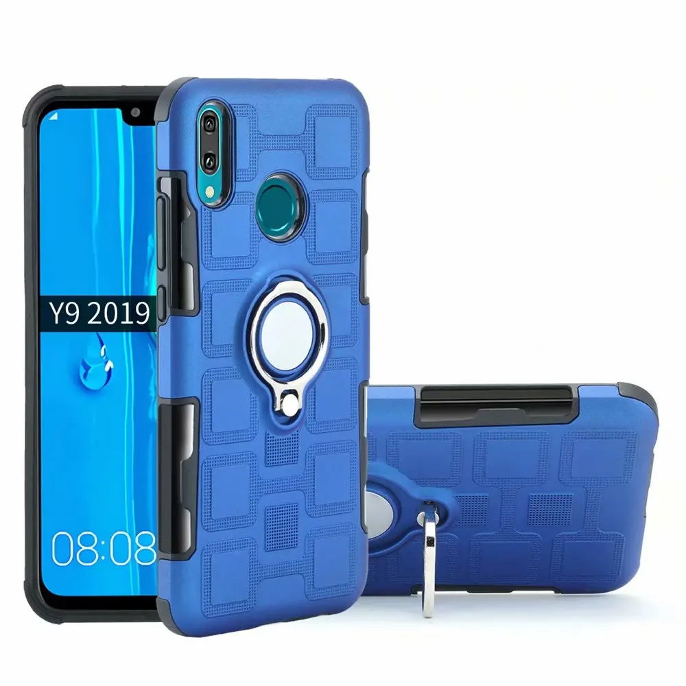 Защитный чехол 2 в 1 для Huawei Y9 2019 Y7 Prime 2018 Honor 7C Y6 7A Y5 P20 Pro Lite Nova 3 3e противоударный с