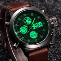 2018 chronograph watches men luxury brand sports led digital military watches fashion casual army quartz watch relogio masculino