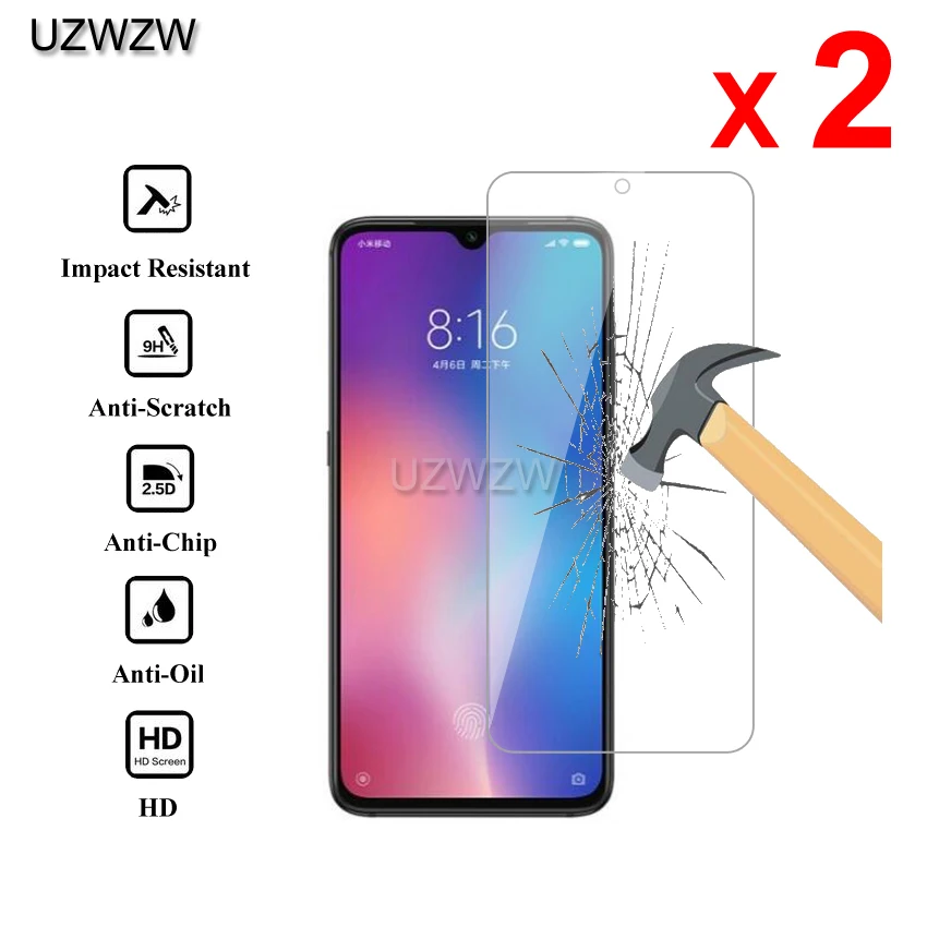 2 шт для Xiaomi mi 9 mi 9 Pre mi um 2.5D 0,26 мм закаленное стекло для защиты экрана для Xiaomi mi 9 защитное стекло