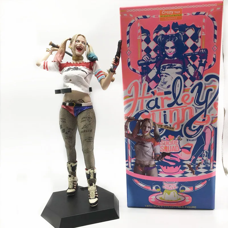 1:6 Сумасшедшие игрушки DC Comics Harley Quinn отряд самоубийц новая сексуальная версия 12