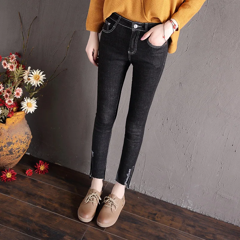 

Slim Jeans Women Skinny Jeans Denim Pencil Pants Stretch Ankle Length Lady Casual Jeans Pencil Pants Plus Size