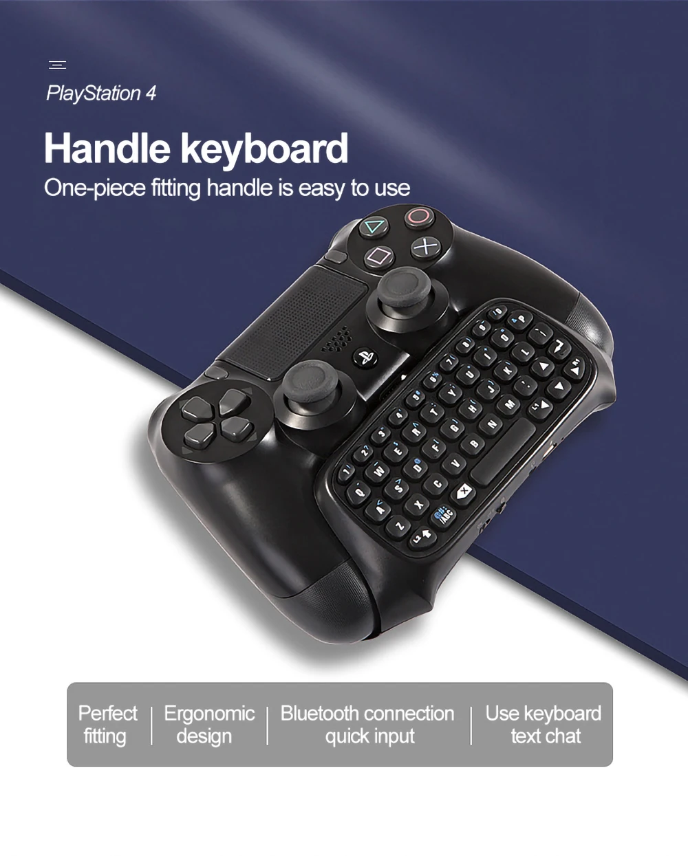 Мини Bluetooth беспроводная клавиатура для sony PS4 playstation 4 аксессуары геймпад клавиатура для игры 4 P4 контроллер части клавиатуры