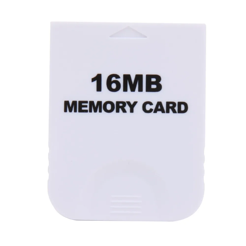 Горячая Распродажа, практичная игровая Карта памяти 4MB 16MB 32MB 128MB для Nintendo wii Cube для GC NGC White 128MB Max, игровая карта памяти для wii