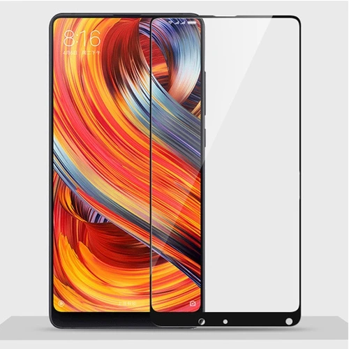 Закаленное стекло с полным покрытием клея для Xiaomi Mi Mix 2 Защитная пленка экрана S