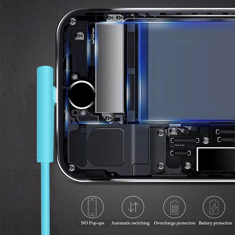 3A Быстрая зарядка для iphone/Micro/Type C USB кабель мобильного телефона Универсальная