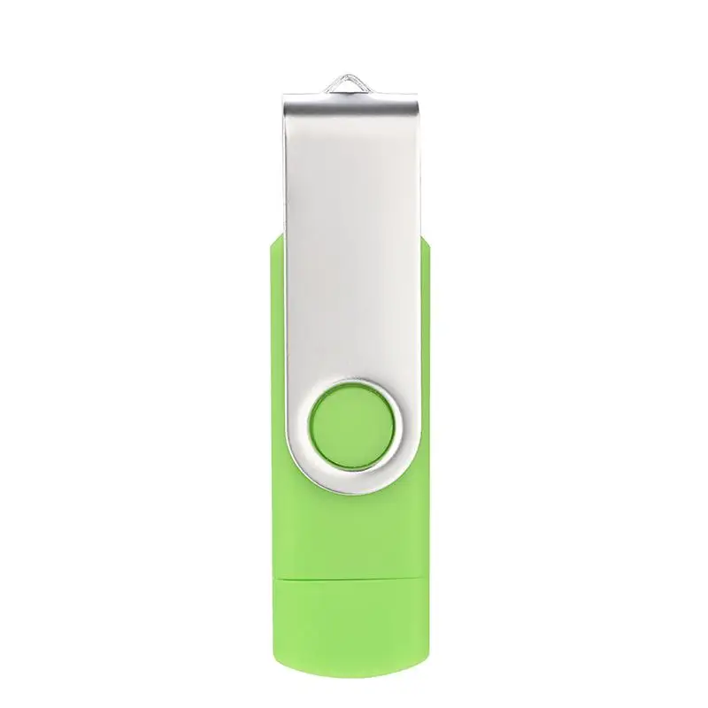 Green OTG usb флэш-накопитель 64G 32G 16G 8G 4G флеш-накопитель для большого пальца Android OTG usb ключ - Цвет: Green