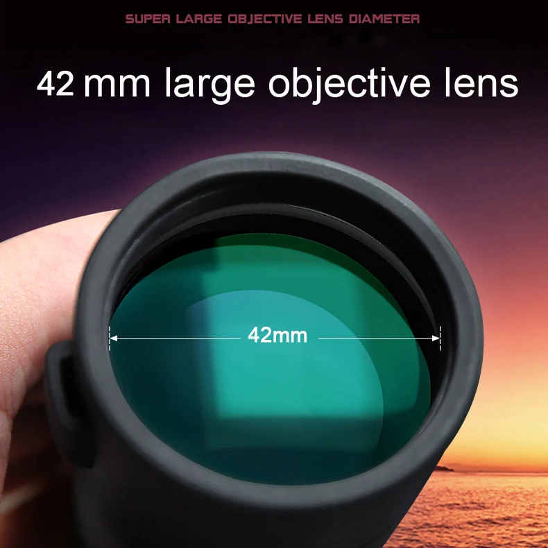 Eyeskey 8x42 монокулярный телескоп Bak4 призма оптика монокуляр водонепроницаемый охотничьи прицелы для кемпинга ручной фокусировки путешествия