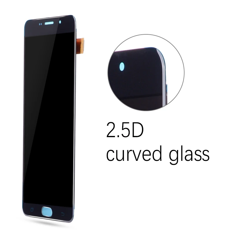 AMOLED Дисплей для SAMSUNG Galaxy A9 Pro A910 A9100 LCD в сборе с тачскрином Оригинал 6.0&quot черный