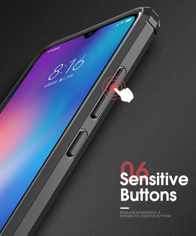 Для samsung Galaxy A70 чехол из углеродного волокна противоударный силиконовый чехол для телефона для Galaxy A50 A 70 чехол Полная защита бампер