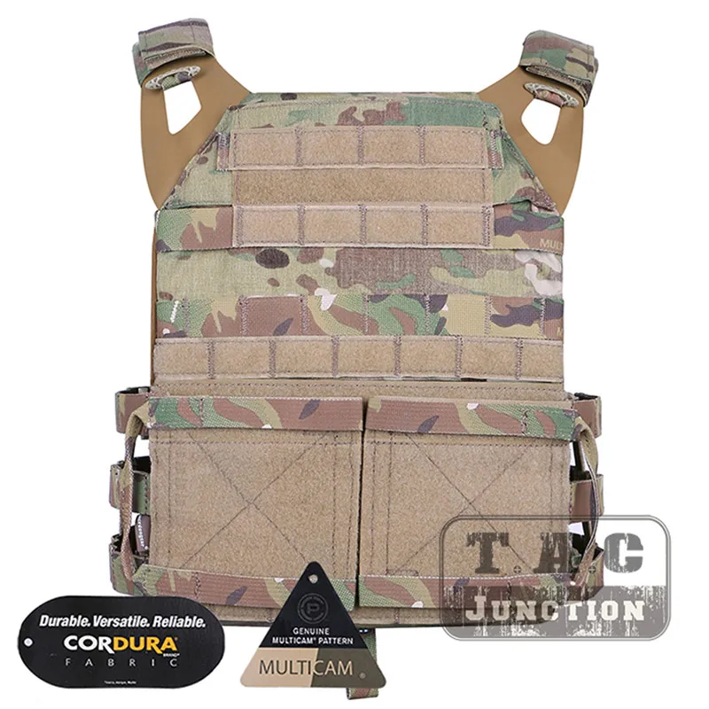 MC Emerson Tactical JPC 2,0 Assult легкий боевой жилет EmersonGear Body Armor Регулируемый камербанд Jumpable Plate Carrier - Цвет: MC