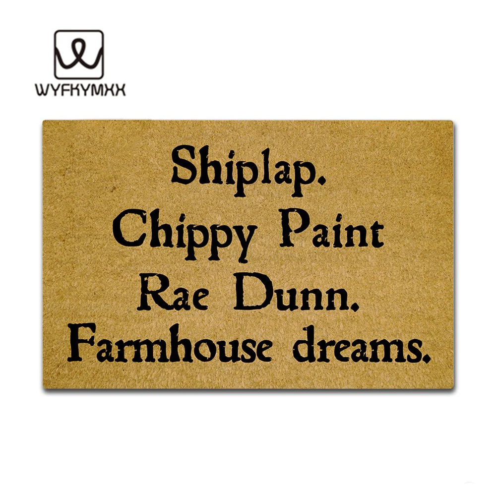 Shiplap. Chippy Paint Rae Dunn. Farmhouse Dreams. Тканый наружный коврик дизайн добро пожаловать для