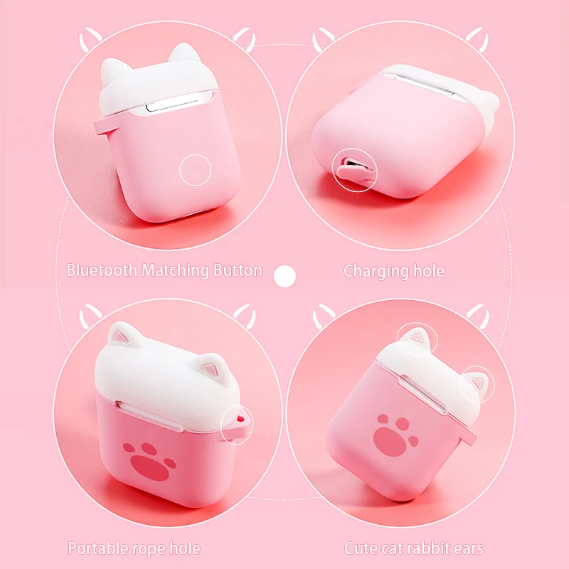 Милые Мультяшные наушники с когтями силиконовый защитный чехол для Airpad i10 TWS