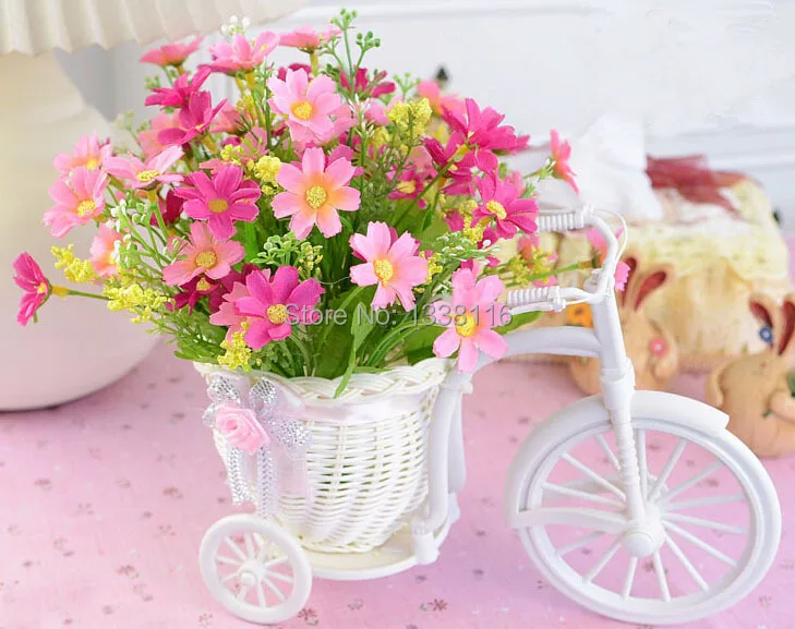 Горячая Распродажа пластиковая ротанговая плетеная ваза включающая