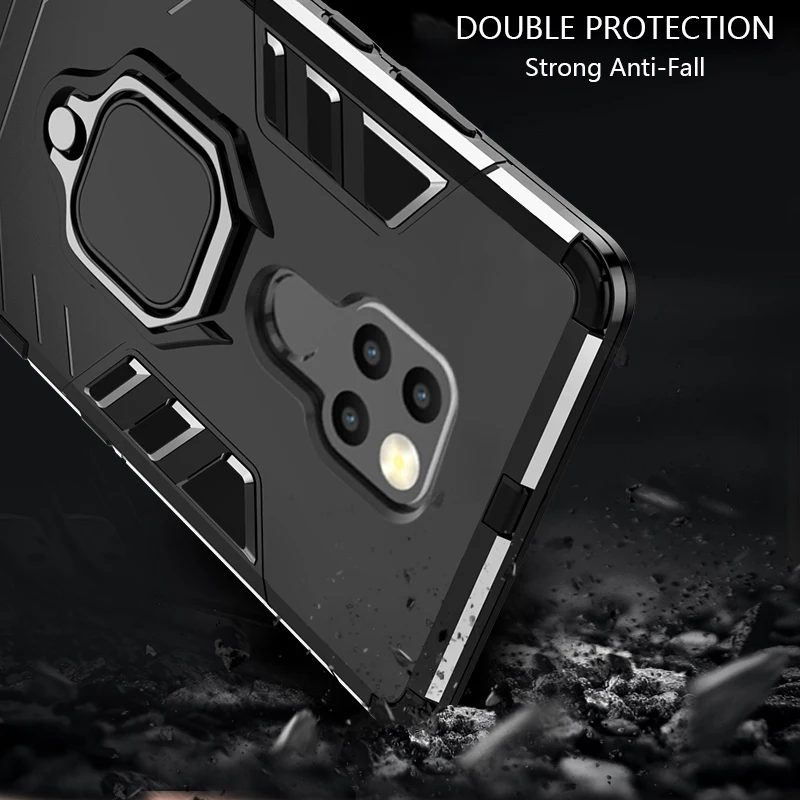 Luxury ArmorPhone Case For Huawei mate 20 lite PC Cover huawei pro Soft Anti-Fall Shockproof Full Back |