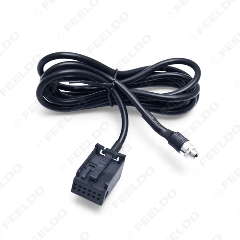 Автомагнитола FEELDO 1 шт. Aux кабель для проигрывателя CD Ford Focus 2 MK2 Mondeo Aadpter Wire #