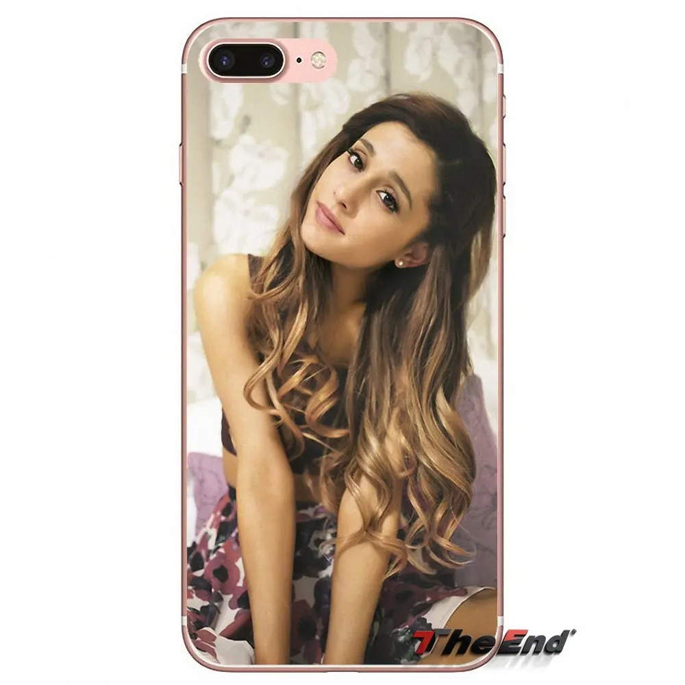 Силиконовый чехол Ariana Grande для Samsung Galaxy J1 J2 J3 J5 J7 A3 A5 A7 2015 2016 2017 J330 J530