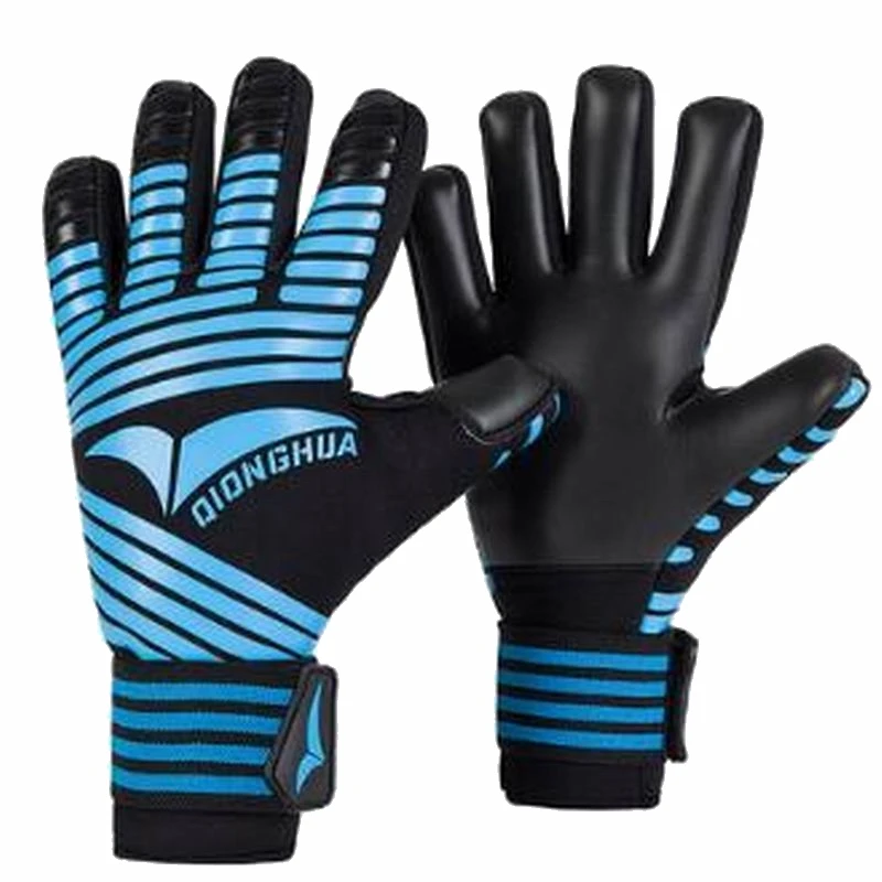 Профессиональные перчатки goalkever для защиты пальцев Плотные Латексные футбольные