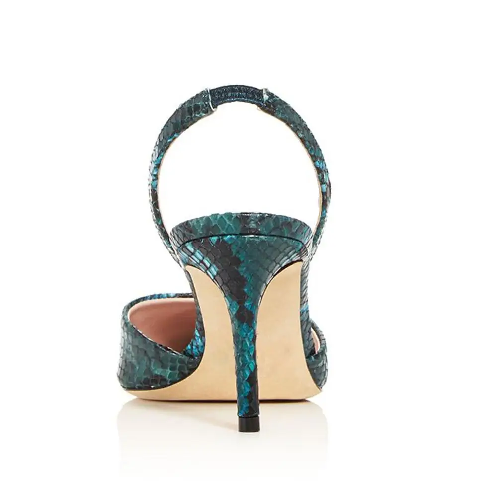 Туфли-лодочки женские с принтом змеиной кожи элегантные красные вечерние ласные