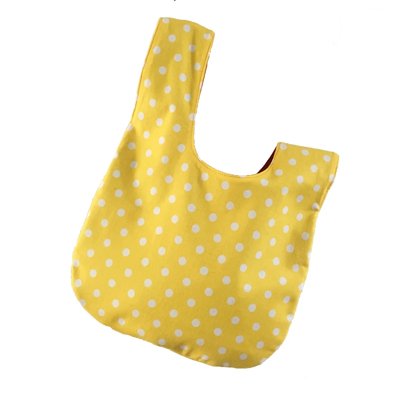 Новинка оригинальные женские сумки ручной работы с желтыми волнистыми ручками в