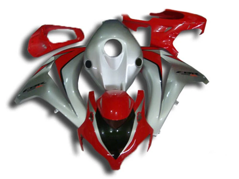 Литьевая форма ABS красный серебристый обтекатель для H CBR1000RR 2008 2011 CBR1000 CBR 1000 RR 08 09 10