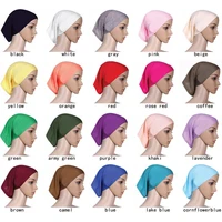new women under scarf hat cap bone bonnet ninja hijab islamic head neck cover head scarf muslim under scarf hijab cap headwear
