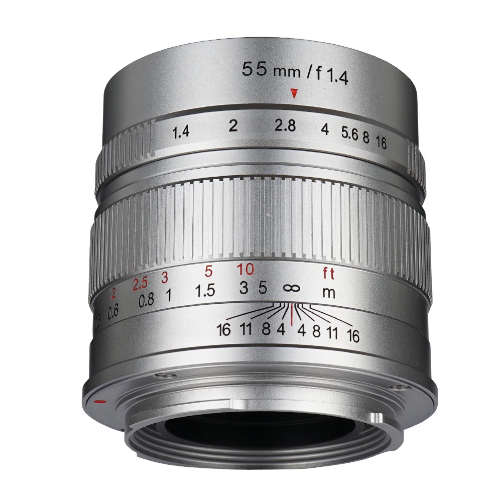 Объектив с большой диафрагмой для Sony E Mount Fuji FX 7 мастеров 55 мм F1.4 ручная