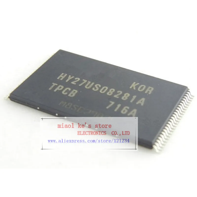 [5 шт./1 партия] флэш-память HY27US08281A HY27US08281 128Mbit (16Mx8bit) TSOP48-NAND новая и оригинальная |