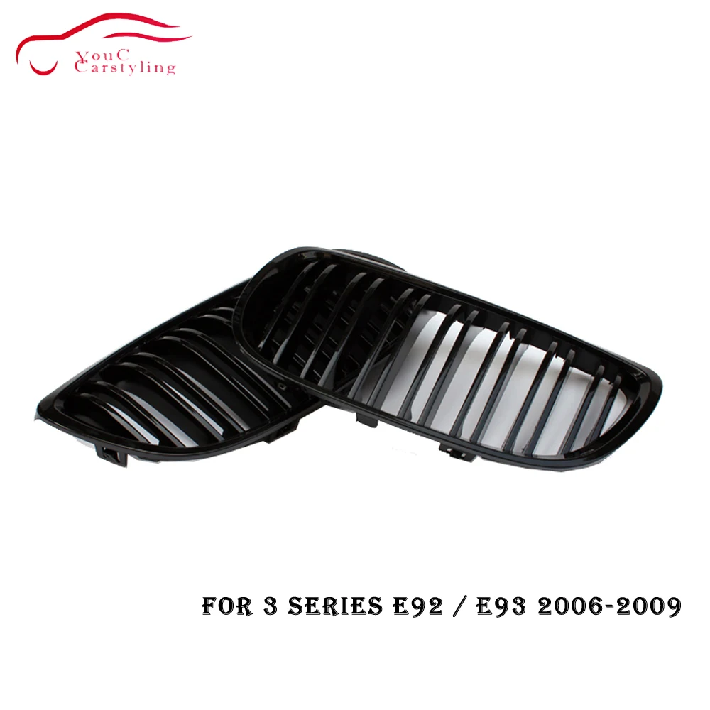 E90 M3 передняя решетка для почек сетка BMW 3 серии E92 E93 2006 2009 320i 325i 330i Coupe Cabriolet глянец