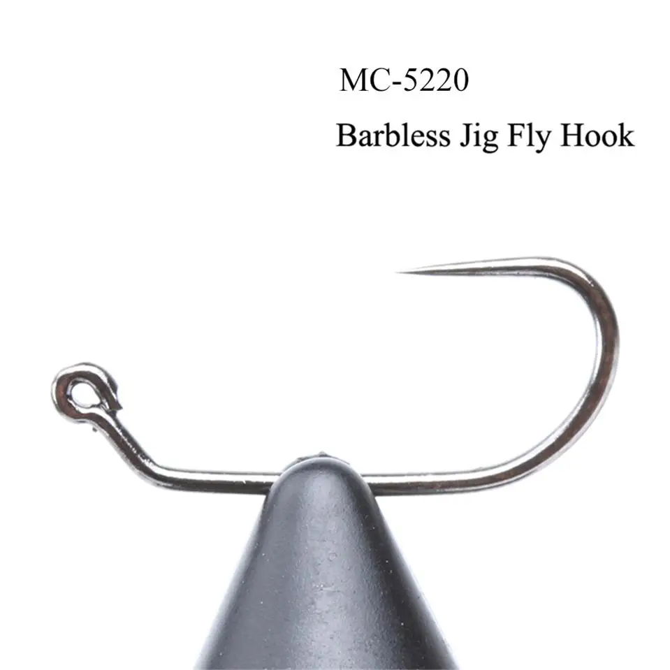 5220 Jig Fly Hook Maximumcatch 100 шт. крючок для ловли нахлыстом 10#-18# безвредный для рыбы бесплодный сухой влажный Нимфа креветка Caddis Pupa Jig Крючки для привязывания - Цвет: 5220 Jig Fly Hook