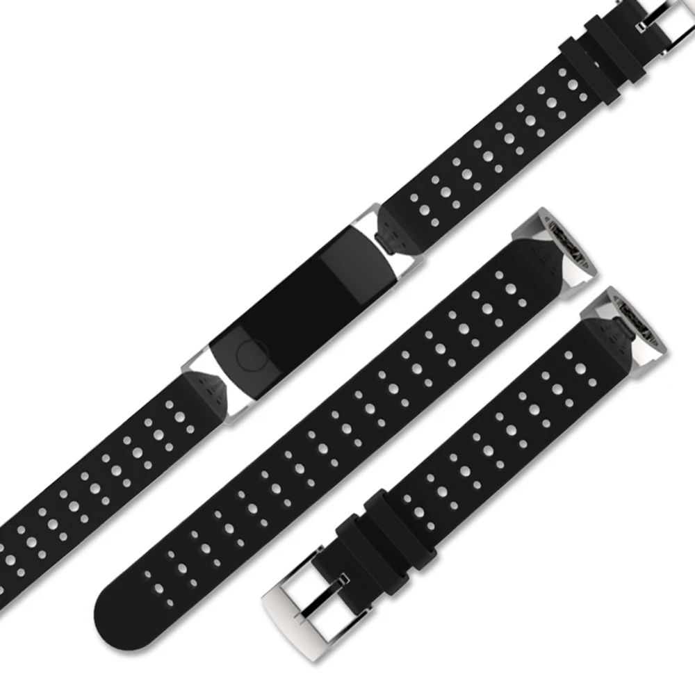 Спортивный ремешок из мягкого силикона для Honor band 3 на запястье Браслет Замена Huawei