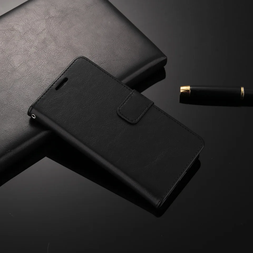 Роскошный, кожаный, в деловом стиле чехол для XiaoMi 8 SE A2 Lite A1 5X 5S плюс 5C 4C 4 4S RedMi S2 6 5 6A 5A 4A Примечание 4X крышки Чехлы-бумажники с отделениями для
