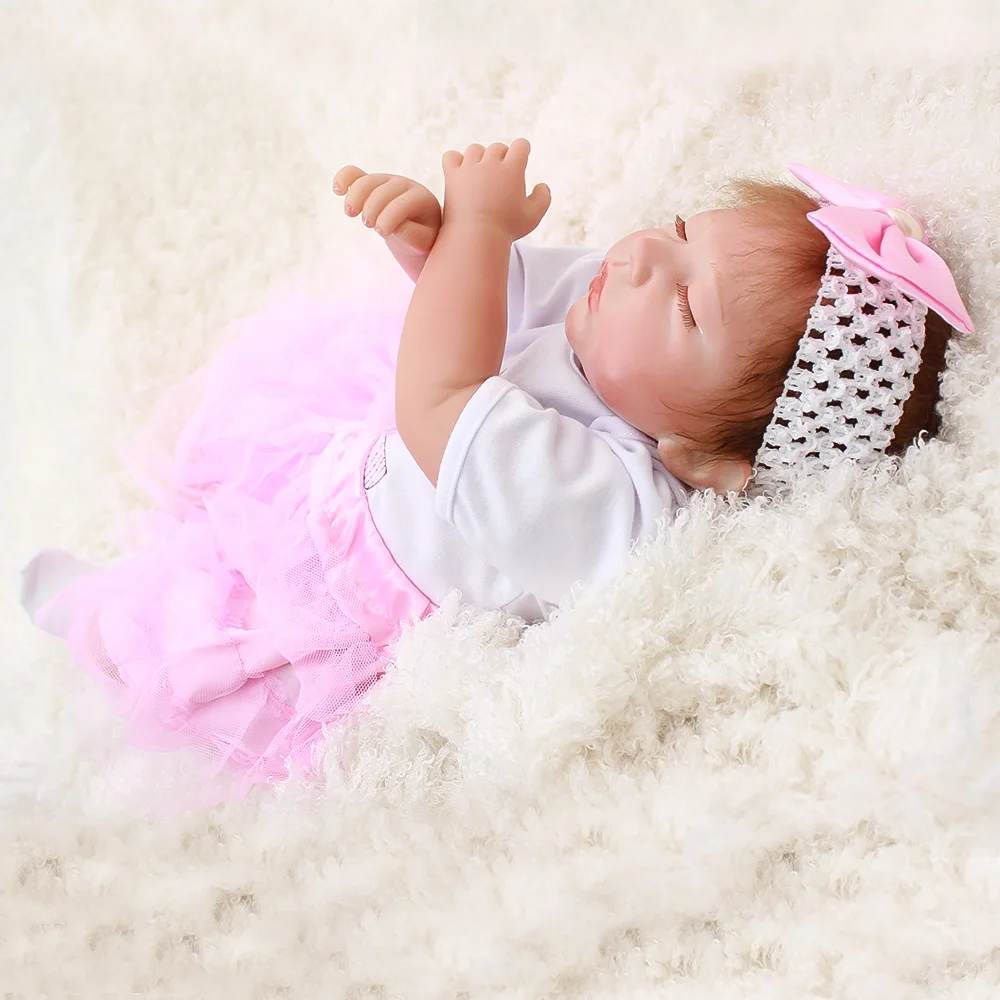 

OtardDolls 51CM Baby Kids Reborn Baby Doll Soft Vinyl Silicone Lifelike boneca Baby Toy for Boys Girls Birthday Gift Xmas gift