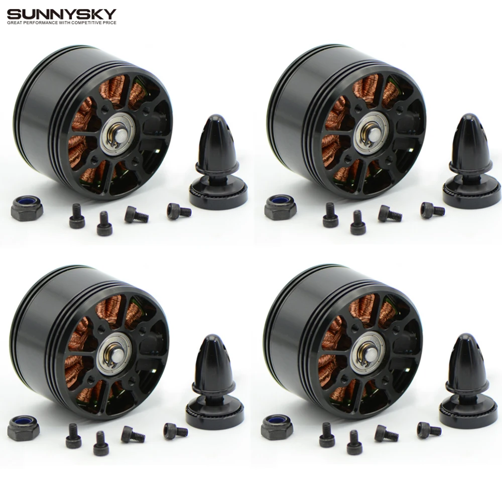 Бесщеточный двигатель SUNNYSKY X4112S 340KV 450KV 4 шт./лот|sunnysky x4112s|motor foroutrunner brushless motor |