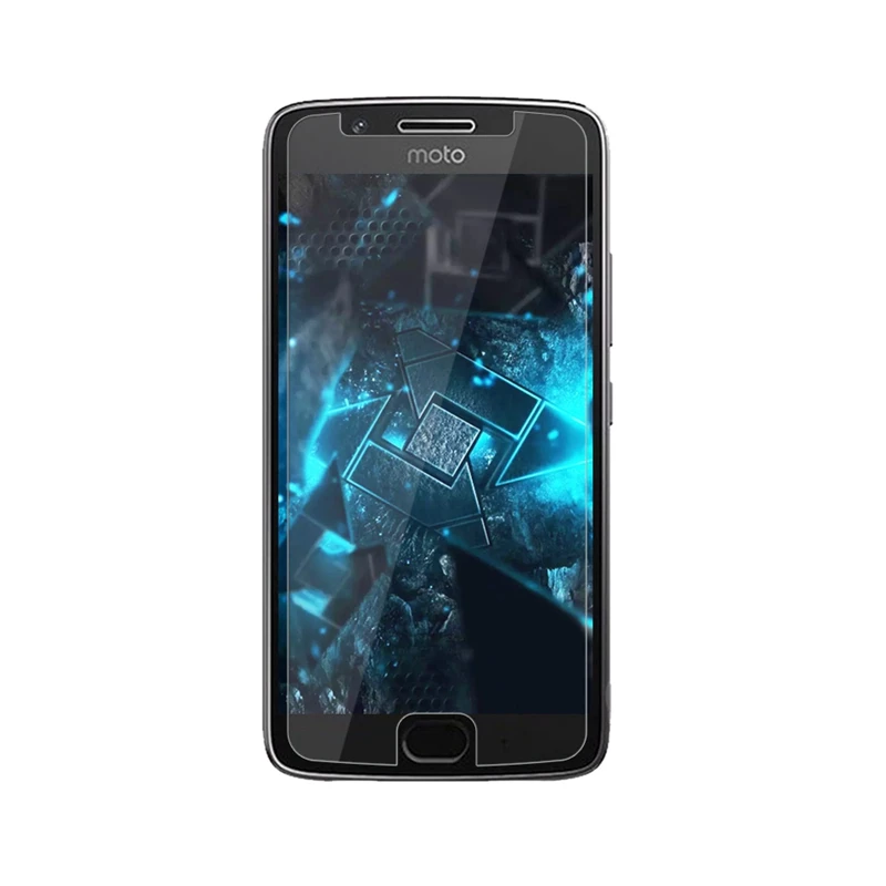 2.5D Защитная стеклянная пленка для Motorola Moto G5 Plus закаленное стекло с изогнутыми