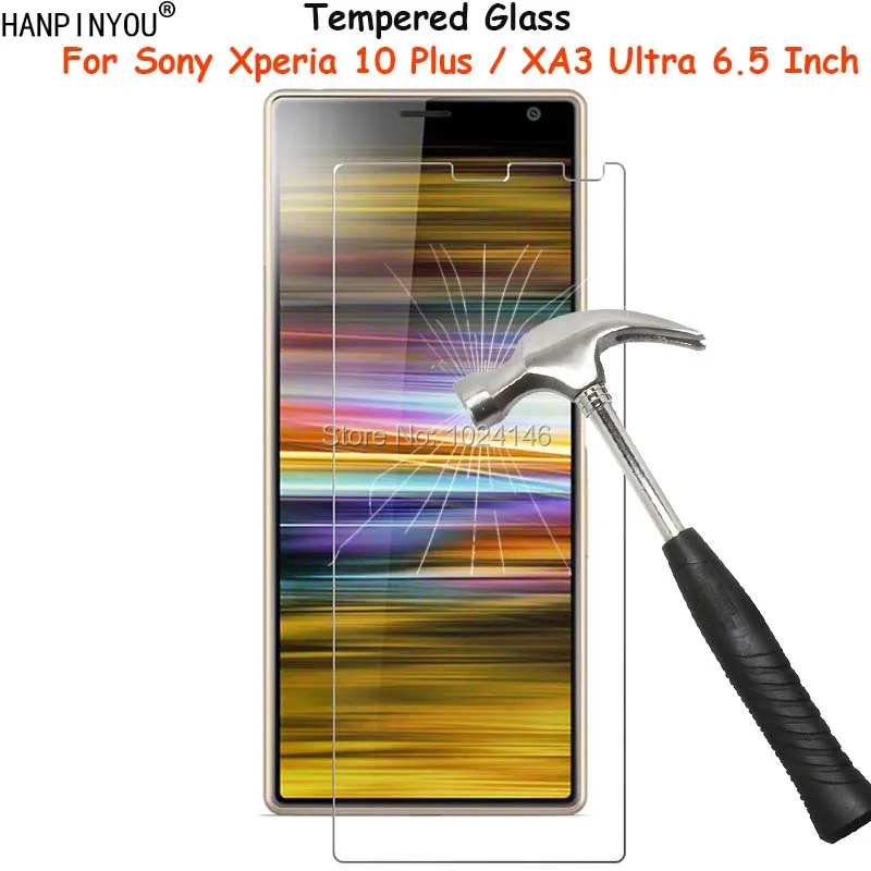 Для Sony Xperia 10 Plus 10 Plus XA3 ультра закаленное стекло Защита экрана Ультра тонкая Взрывозащищенная защитная пленка + чистый комплект