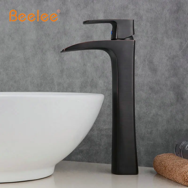 Смеситель Beelee BL0556NH для ванной комнаты кран с креплением на раковину холодной и