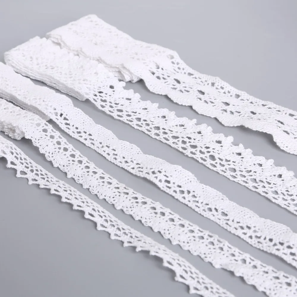 10 ярдов/партия хлопковая кружевная ткань|lace diy|cotton lace fabriclace fabric |