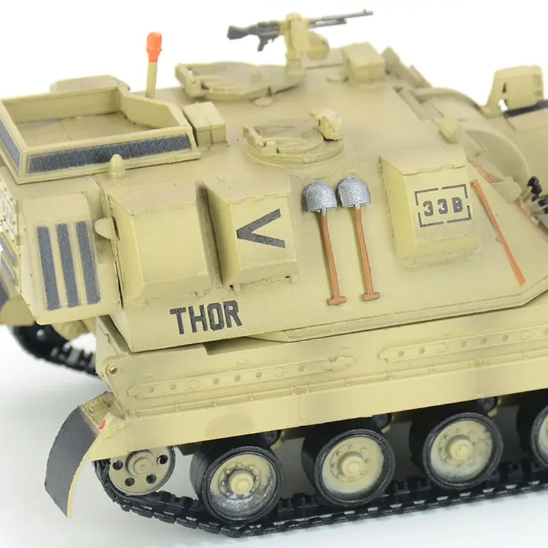 Готовая в масштабе 1/72 британская армия AS 90 SPG оборудование для оружия 155 мм L131