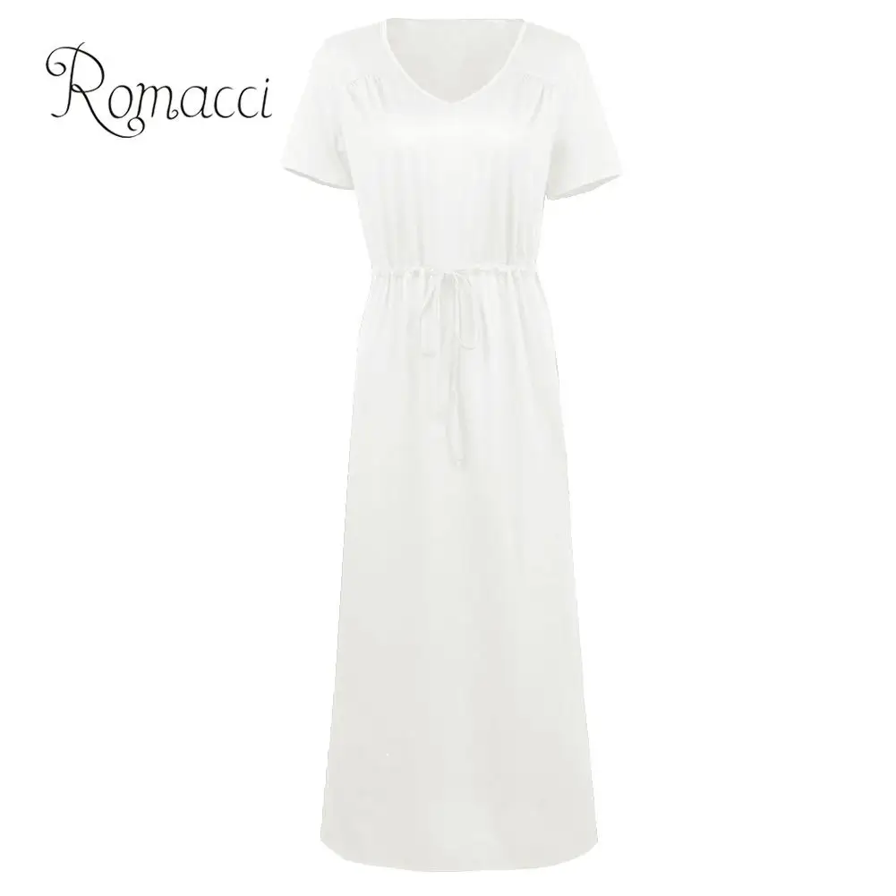 Женское платье макси Romacci XXXL 4XL 5XL размера плюс черно белое длинное с коротким